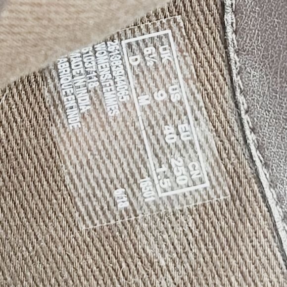 Clarks Maypearl Fawn Leather Light Brown Ankle Western Boot - Picture 12 of 16